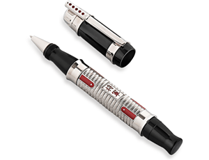 Чернильная ручка Ancora Shogun (Сёгун), акриловая смола, хром  SHOGUN-RB