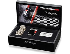 Зажигалка S.T. Dupont Grand Prix, сталь, лак  16152