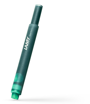 Картриджи Lamy Lamy Т10, зеленые, 5 штук  1611478