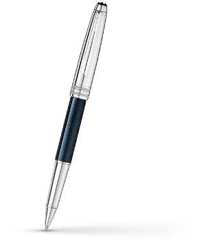 Чернильная ручка Montblanc Meisterstuck Solitare Doue Blue Hour Classique  112894