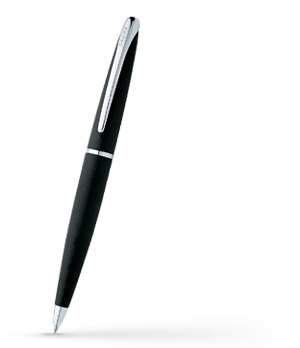 Шариковая ручка Cross ATX Blue Lacquer, ювелирная латунь, глянцевый лак,  882-3