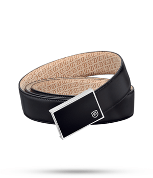 Ремень S.T. Dupont LINE D H?RITAGE, лак, палладий, кожа, черный  51239 Ремень S.T. Dupont LINE D H?RITAGE, лак, палладий, кожа, черный  51239