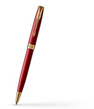 Шариковая ручка Parker Sonnet 2016, красный лак, латунь, нержавеющая стал  1931476 Шариковая ручка Parker Sonnet 2016, красный лак, латунь, нержавеющая стал  1931476