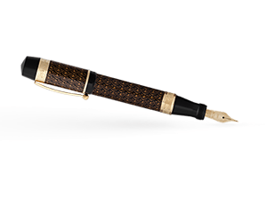 Перьевая ручка Ancora Currency Pens Euro, коричневая  EURO/FP