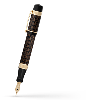 Перьевая ручка Ancora Currency Pens Dollar, коричневая  DOLLAR/FP