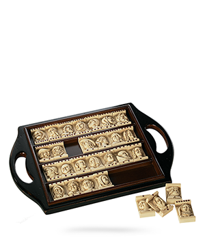 Домино Authentic Models Дерево, полимер, 28,5*2*21 см  GR001F