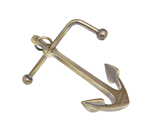 Якорь Authentic Models Медь, брелок, 15,5*11*9,5 см  AC006