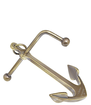 Якорь Authentic Models Медь, брелок, 15,5*11*9,5 см  AC006