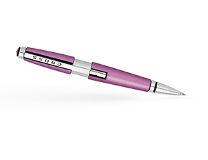 Чернильная ручка Cross Edge, латунь, лак, хром, розовая  AT0555-6