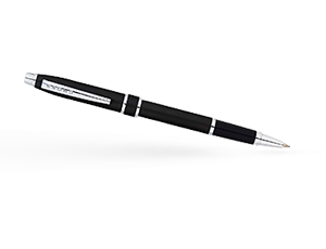 Чернильная ручка Cross Stratford латунь, хром, матовый лак, съемный колпа  AT0175-3