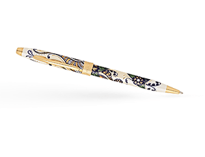 Набор Cross Золотая Магнолия, шариковая ручка+набор открыток,  AT0642-1/1