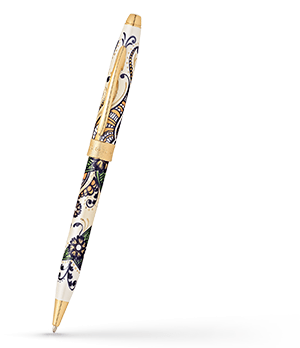 Набор Cross Золотая Магнолия, шариковая ручка+набор открыток,  AT0642-1/1