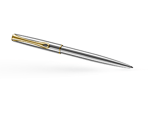 Шариковая ручка Diplomat Traveller, сталь, позолота  D10061109