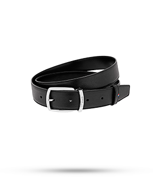 Ремень S.T. Dupont Line D, ширина 30 мм, кожа, черный  8200160 Ремень S.T. Dupont Line D, ширина 30 мм, кожа, черный  8200160