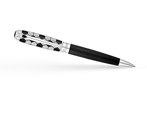 Шариковая ручка S.T. Dupont латунь, лак, отделка палладий, подарочная упаковка  415188R