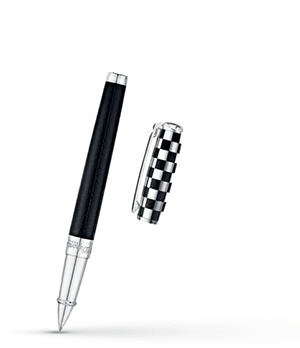 Чернильная ручка S.T. Dupont ювелирная латунь, палладиевое покрытие, лак, метео  412187