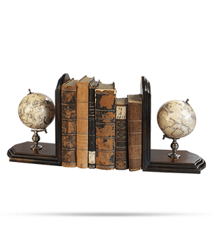 Подставка для книг Authentic Models Authentic Models, подставка для книг с двумя глобу  GL009F