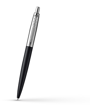 Шариковая ручка Parker Parker Jotter XL, матовый лак, сталь, хром, черная  2068358 Шариковая ручка Parker Parker Jotter XL, матовый лак, сталь, хром, черная  2068358