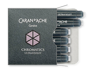 Картриджи Caran d'Ache Caran d`Ache Chromatics, Ultra Violet, 6 штук, фио  8021-099