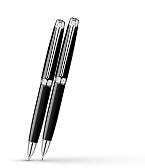 Шариковая ручка Caran d'Ache ювелирная латунь, черный полированный лак, отдельн  4759-782 Шариковая ручка Caran d'Ache ювелирная латунь, черный полированный лак, отдельн  4759-782