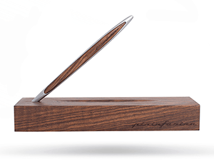 Вечная ручка Pininfarina дерево грецкий орех, алюминий, в комплекте подстав  NPKRE01511