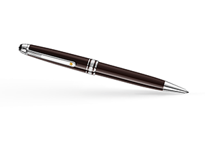 Шариковая ручка Montblanc драгоценная смола, поворотный механизм  119667