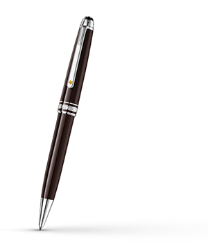 Шариковая ручка Montblanc драгоценная смола, поворотный механизм  119667