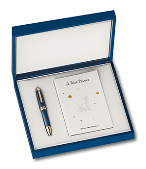 Перьевая ручка Montblanc драгоценная смола, клип с выгравированной звездой,  118837