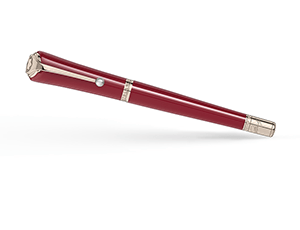 Перьевая ручка Montblanc драгоценная смола, отделка- позолота, пишущий узел  116066