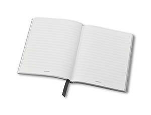 Блокнот Montblanc кожа с тиснением Saffiano, линованная бумага, вес  124020