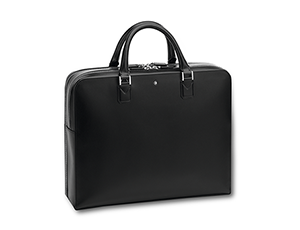 Сумка Montblanc натуральная кожа, жаккардовая подкладка с маркиров  118290