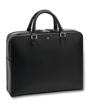 Сумка Montblanc натуральная кожа, жаккардовая подкладка с маркиров  118290 Сумка Montblanc натуральная кожа, жаккардовая подкладка с маркиров  118290