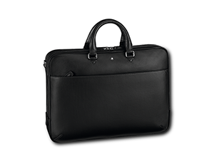 Сумка Montblanc натуральная кожа, регулируемый и съемный плечевой  124077