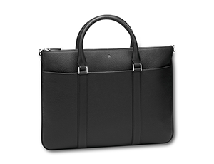 Сумка Montblanc итальянская воловья кожа с зернением и тиснением,  118731