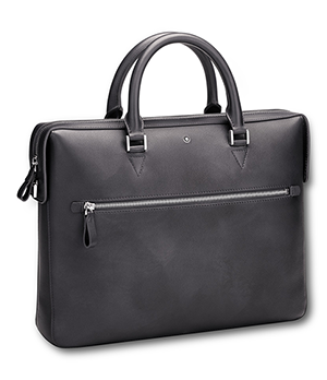 Сумка Montblanc Натуральная кожа, подкладка из микрофибры, металли  118326 Сумка Montblanc Натуральная кожа, подкладка из микрофибры, металли  118326