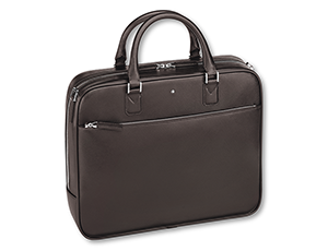 Сумка для документов Montblanc натуральная телячья кожа, подкладка из жаккарда, з  113185