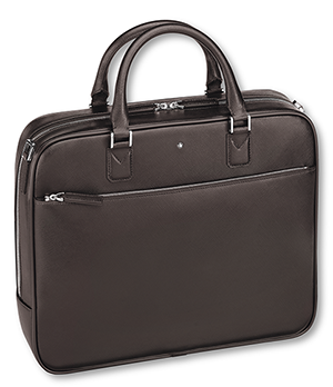 Сумка для документов Montblanc натуральная телячья кожа, подкладка из жаккарда, з  113185 Сумка для документов Montblanc натуральная телячья кожа, подкладка из жаккарда, з  113185