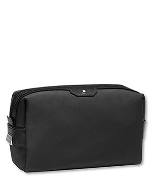 Косметичка Montblanc нейлоновая ткань, отделка из натуральной кожи, хро  116806 Косметичка Montblanc нейлоновая ткань, отделка из натуральной кожи, хро  116806