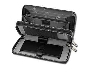 Портмоне Montblanc натуральная кожа, жаккардовая подкладка, застежка  114685