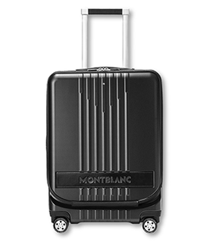 Чемодан Montblanc поликарбонат с отделкой мягкой кожей, подкладка из  118728