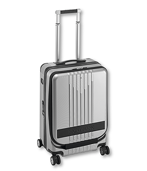 Чемодан Montblanc поликарбонат, натуральная кожа, 38 x 55 x 23 см  124154