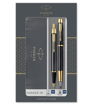 Набор Parker перьевая ручка и шариковая ручка, ювелирная латунь  2093216 Набор Parker перьевая ручка и шариковая ручка, ювелирная латунь  2093216