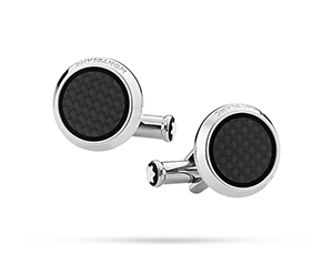 Запонки Montblanc нержавеющая сталь, раскладывающаяся застежка, 16 м  124295