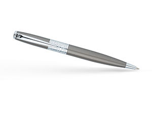 Шариковая ручка Pierre Cardin Baron, латунь, серебристая  PC2201BP