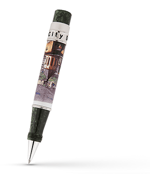 Чернильная ручка Ancora   DERBENT-SILV-RB