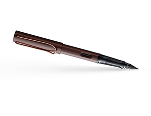 Перьевая ручка F Lamy lux marron  4034045