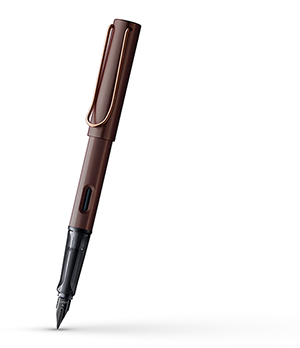 Перьевая ручка F Lamy lux marron  4034045 Перьевая ручка F Lamy lux marron  4034045
