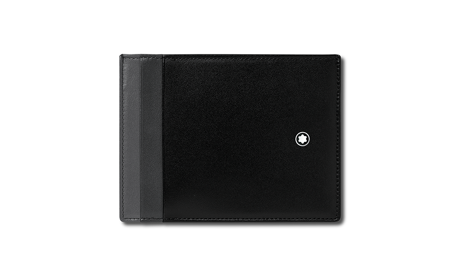 Визитница Montblanc 4810 Westside,  кожа, черный  126214 126214 