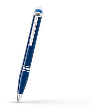 Шариковая ручка Montblanc драгоценная смола, клип с золотым напылением, съем  125292