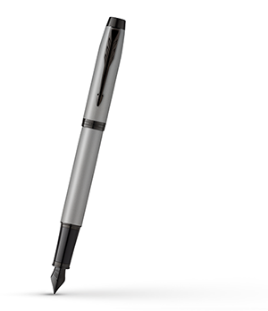 Перьевая ручка Parker нержавеющая сталь, многослойное матовое покрытие с  2127619